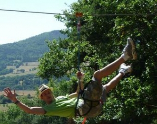  Tirolesa y talles del curso